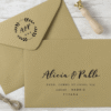 PERSONALIZACION DE SOBRES BODA NEGRO