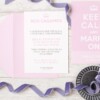 INVITACION BODA KEEP CALM ALWAYS YOURS