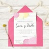 Invitacion boda flowers always yours