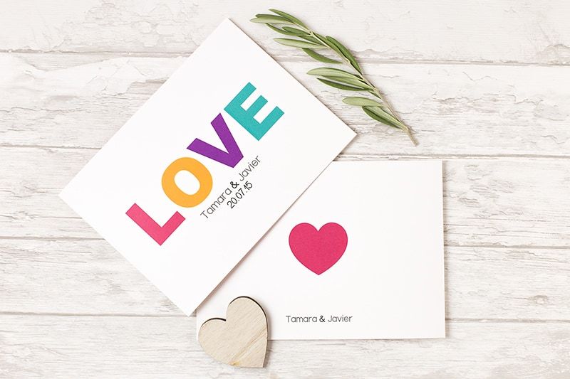 invitacion-boda-love-always-yours Invitacion boda love divertida diptico love