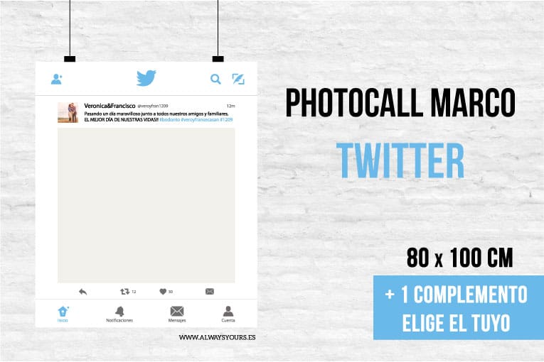 Photocall marco redes sociales, twitter