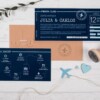 invitacion de boda primera clase
