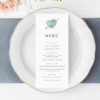MENÚ BODA HUELLAS