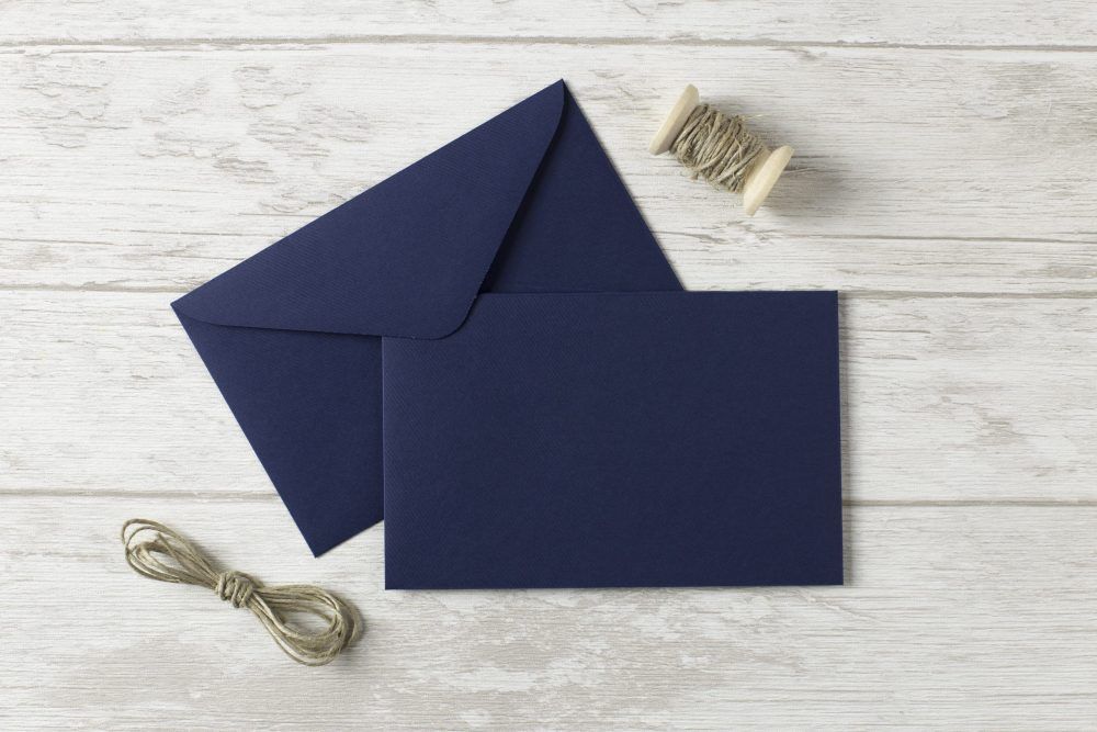 SOBRES PREMIUM 90x140mm NAVY