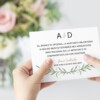 TARJETA LISTA BODA OLIVO TARJETA LISTA BODA OLIVO