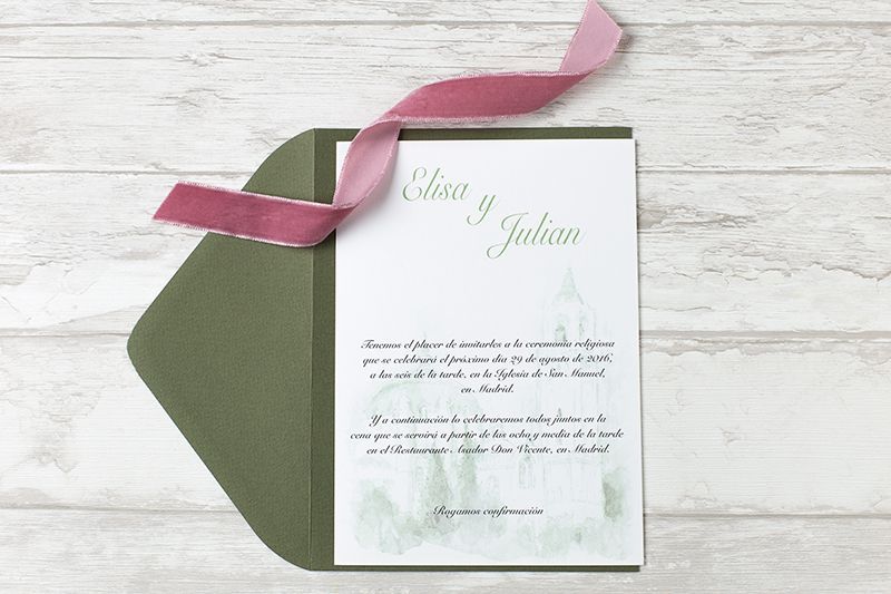 INVITACIÓN DE BODA DIANA