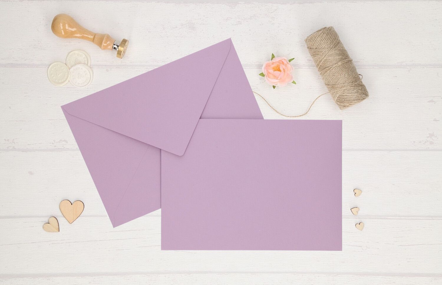 SOBRE PREMIUM COLOR LAVANDA ACUARELA ALWAYS YOURS