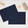 SOBRE PREMIUM COLOR NAVY ACUARELA ALWAYS YOURS